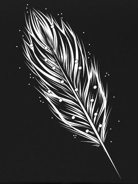 White feather