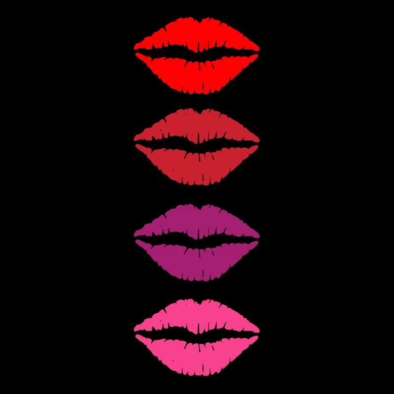 Bouche de rouge à lèvres