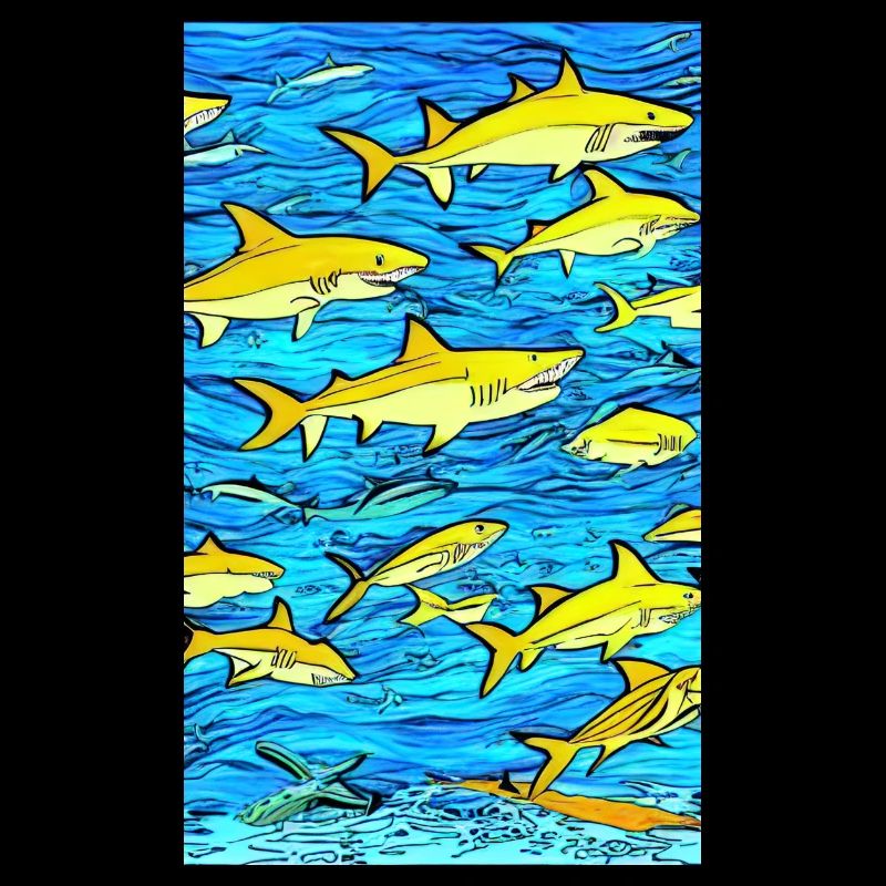 Requin | Grand requin blanc | Créature marine | Poisson