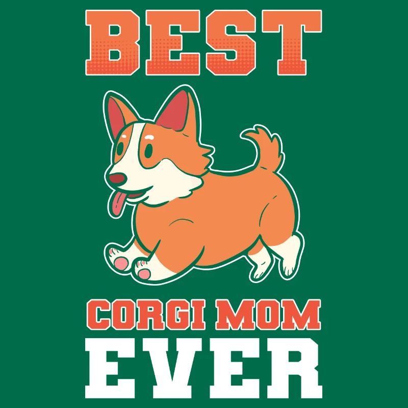 Corgi Mama Mutter Muttertag