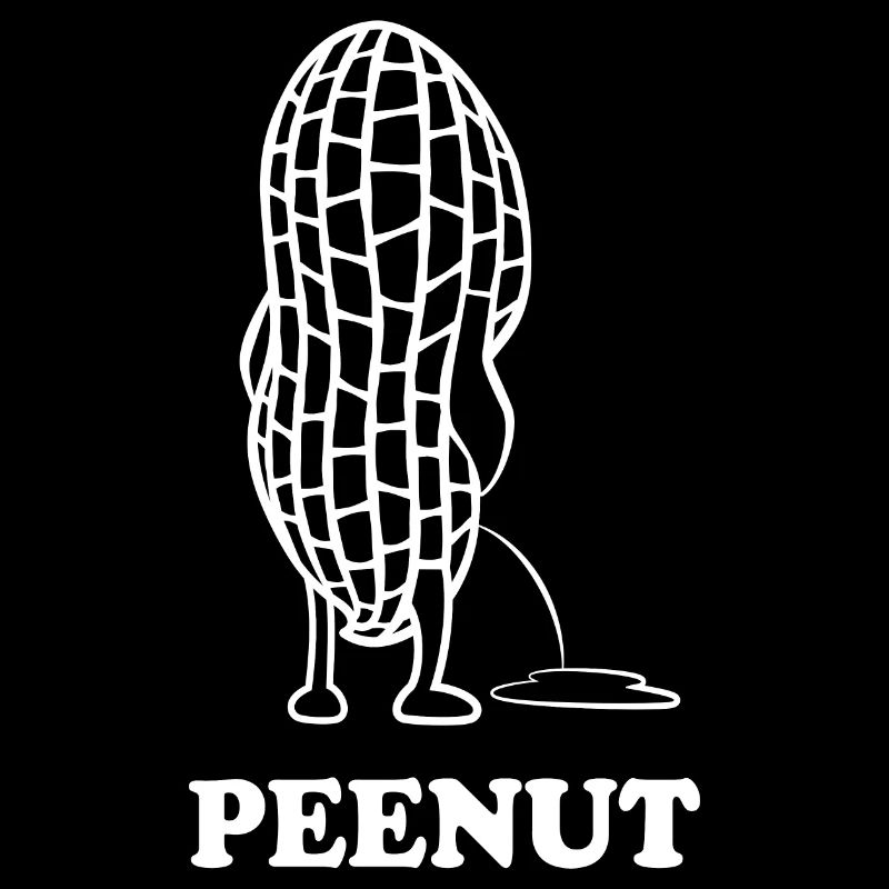 PeeNut - a peanut needs to pee, pun