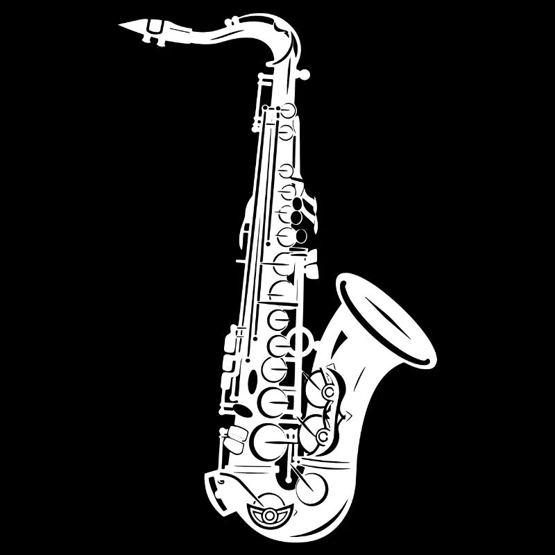 Saxophon Skizze