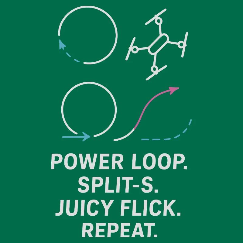 Power Loop Split-S Juicy Flick Repeat