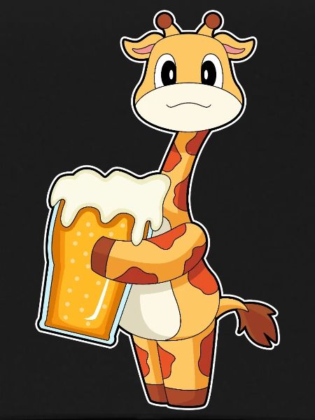 Giraffe Bier