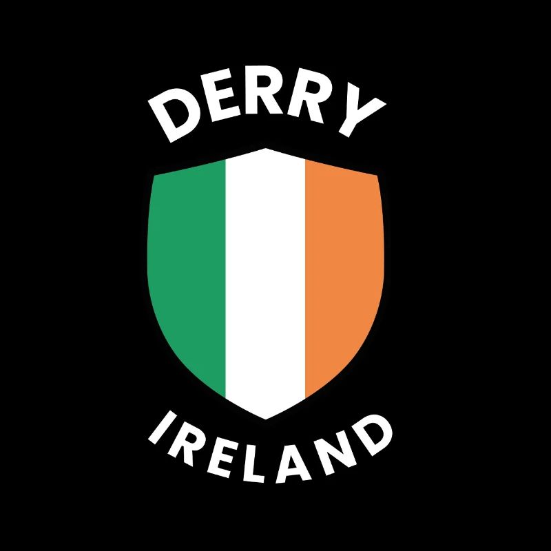 Drapeau du Derry Ireland Shield