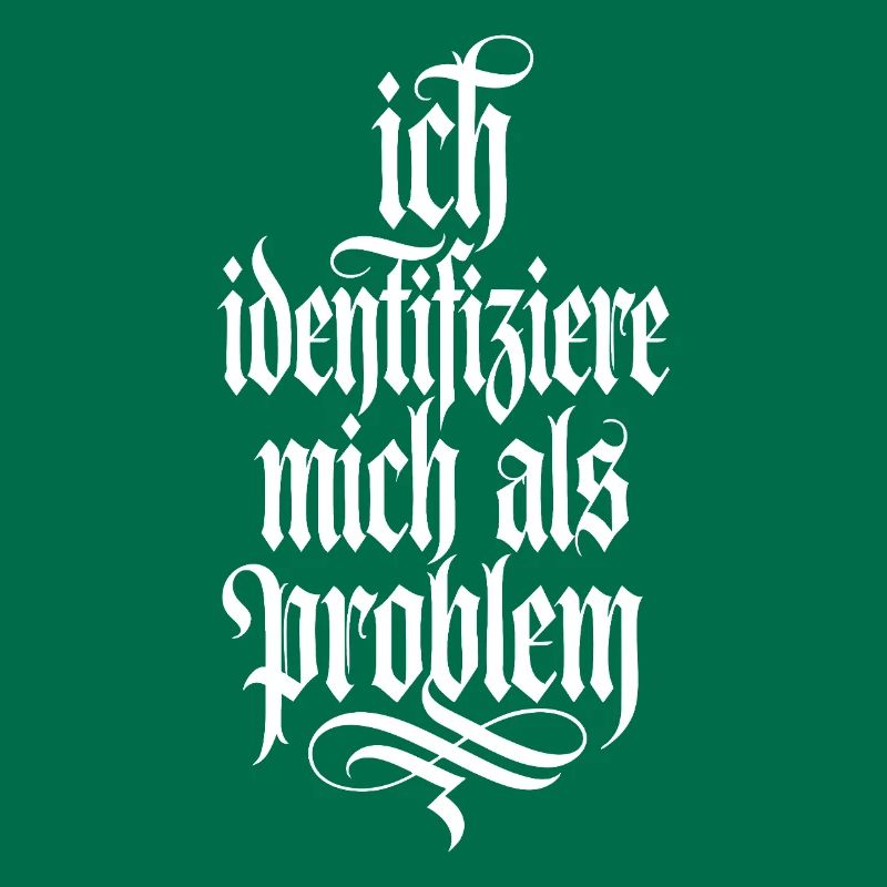 I identify as a problem
