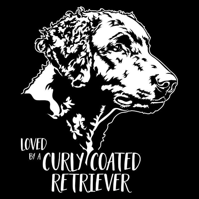 Loved by a Curly Coated Retriever Dogs Wilsigns