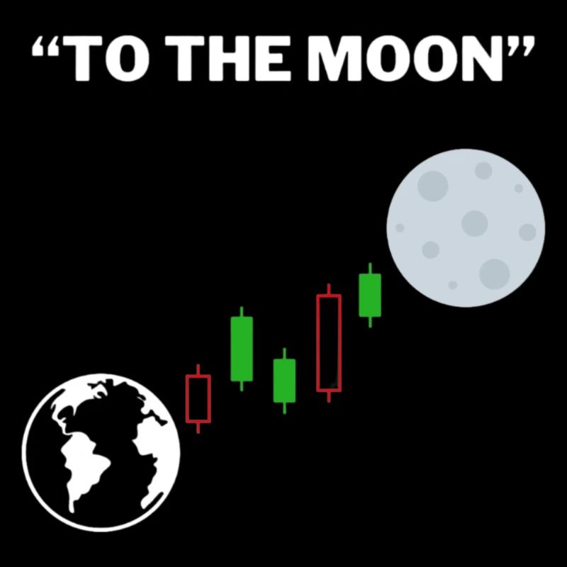 To the moon - Börsen Design