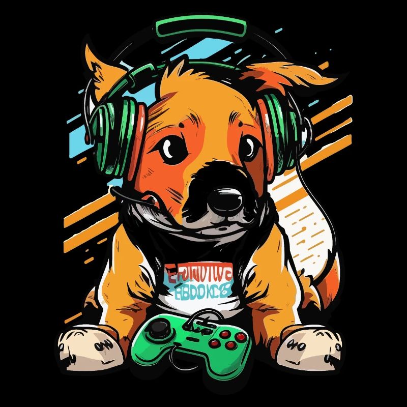 Chiot de jeu