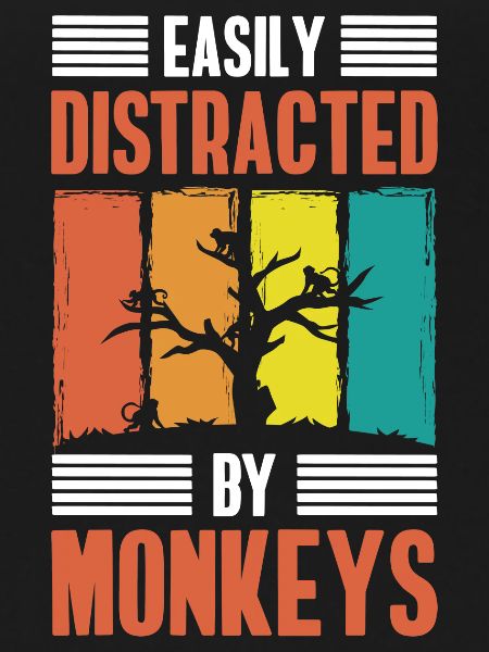 Monkey Symbols Kawaii