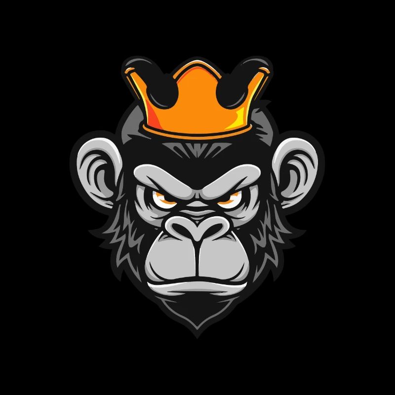 Couronne de tête de singe