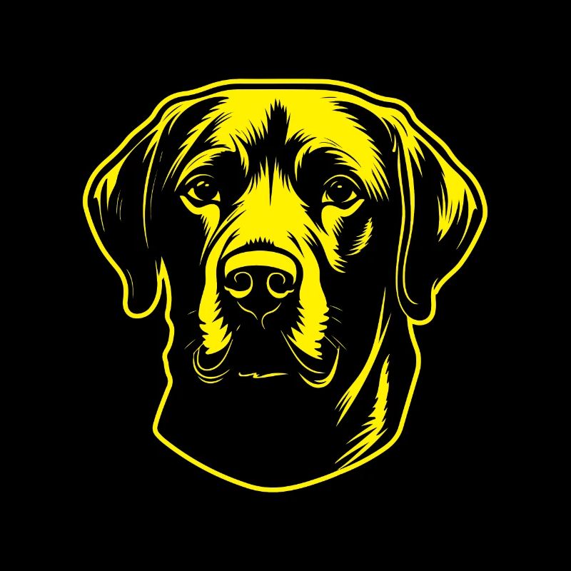 Portrait d’animal de chien labrador