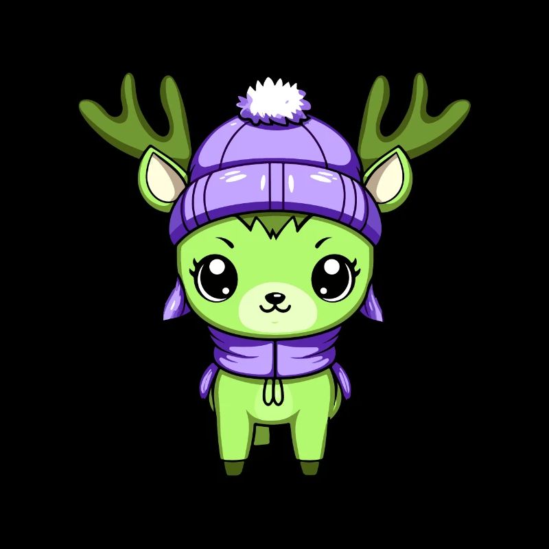 Deer Winter Comic