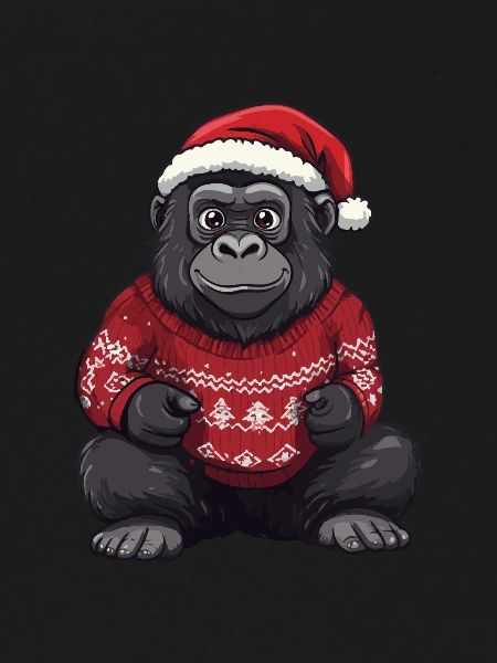 Gorilla Christmas Comic