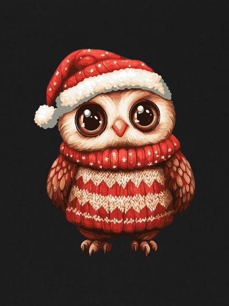 Owl Christmas Comic