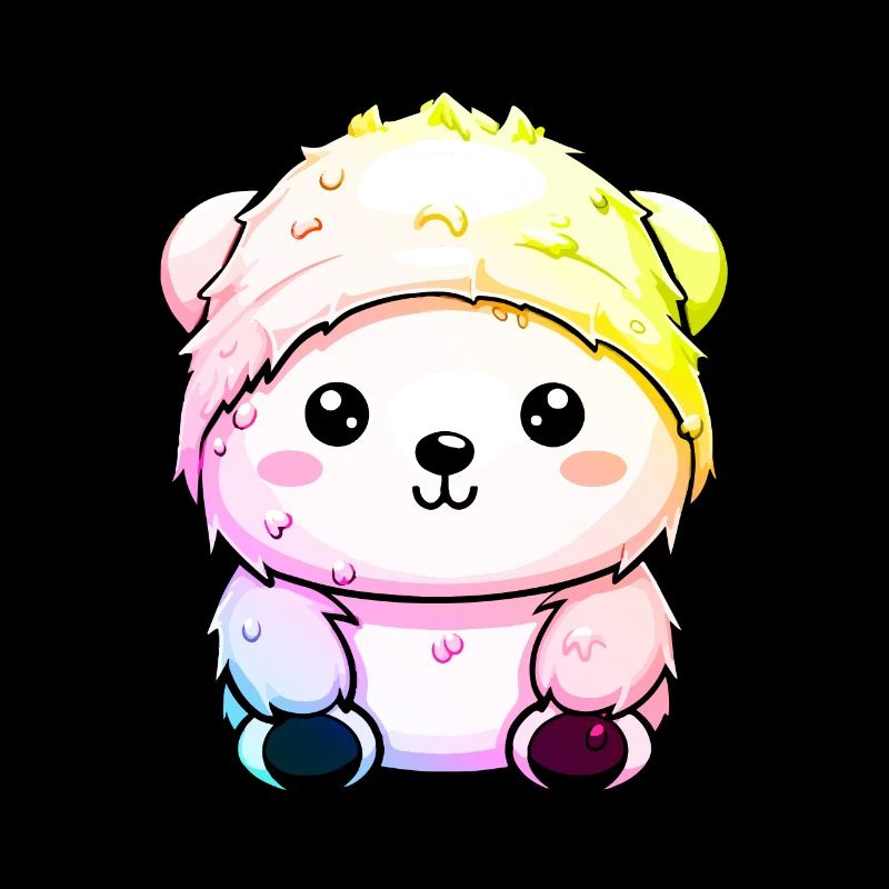 Polar Bear Winter Polar Bear Animal Comic