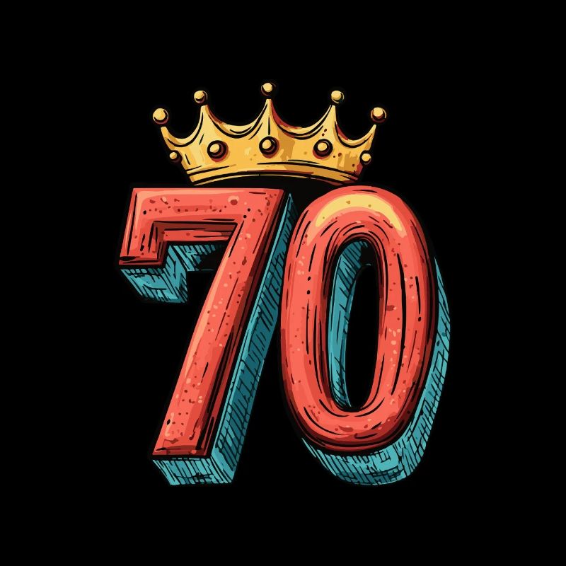 Couronne à 70 chiffres