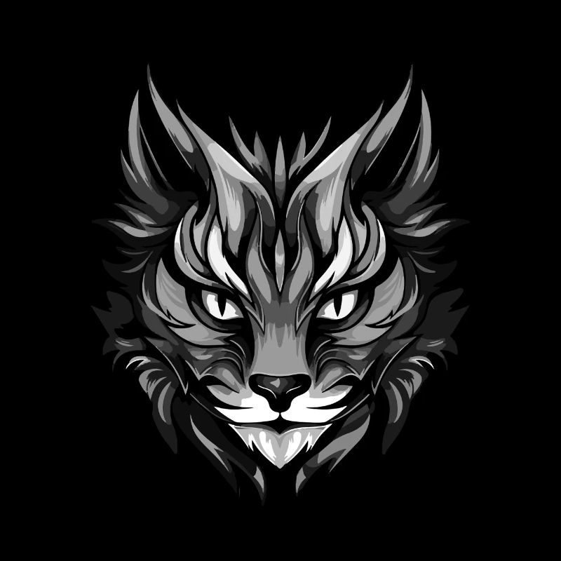 Cat icon head