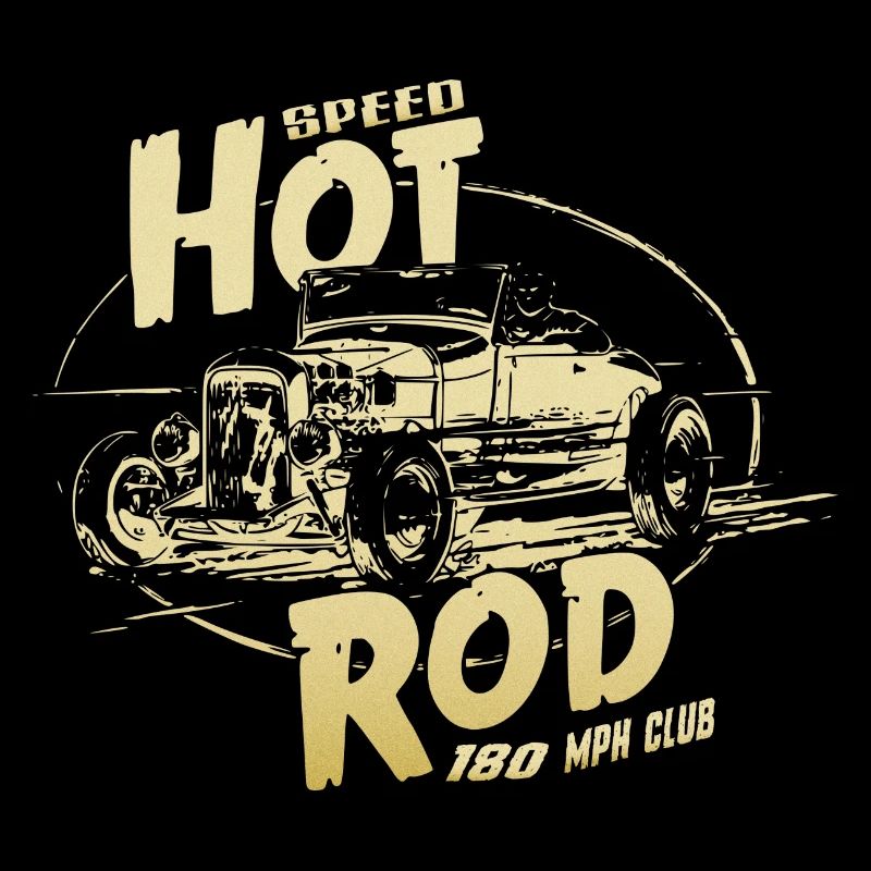 Hot rod garage V8