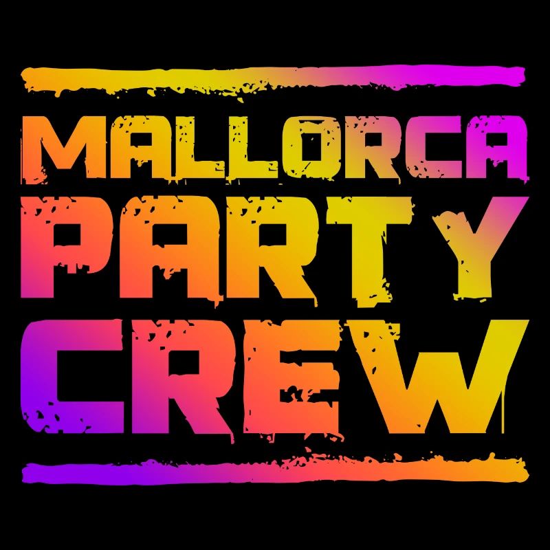 Mallorca Party Crew Colorful