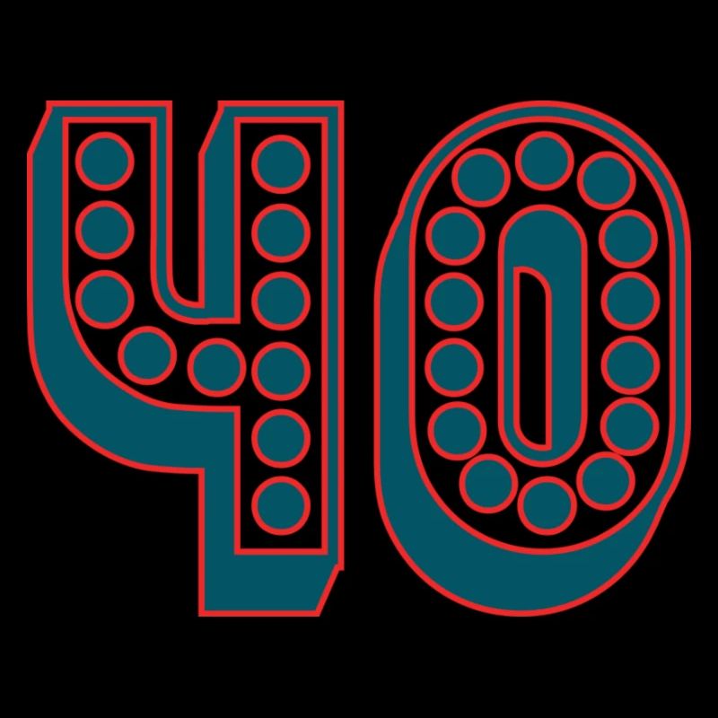 40. 40 ANS. 40e ANNIVERSAIRE. ANNIVERSAIRE 40 ANS.