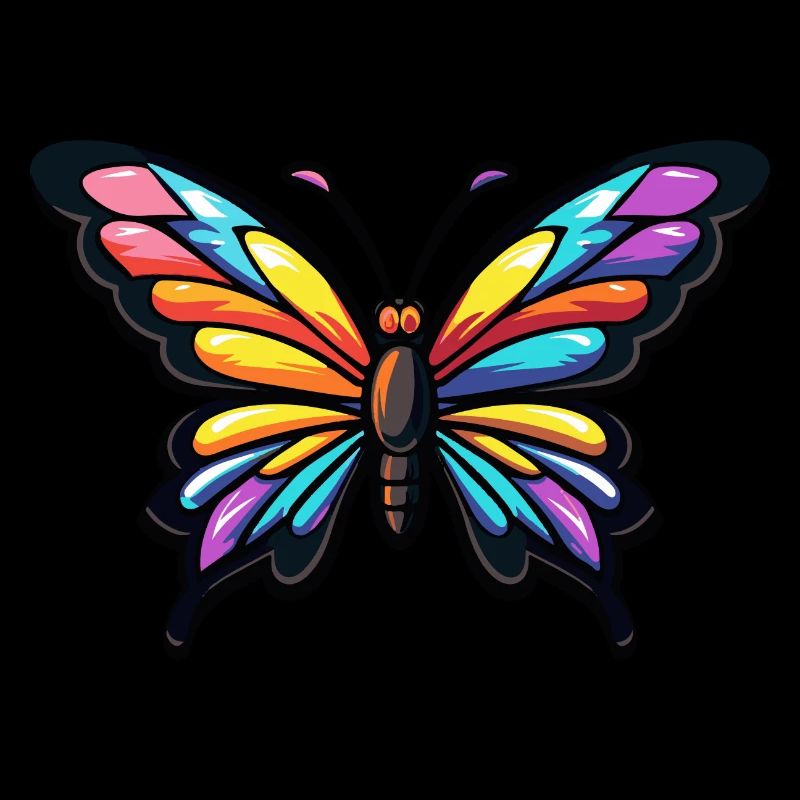 Bande dessinée papillon