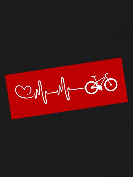 Bicycle pulse heartbeat
