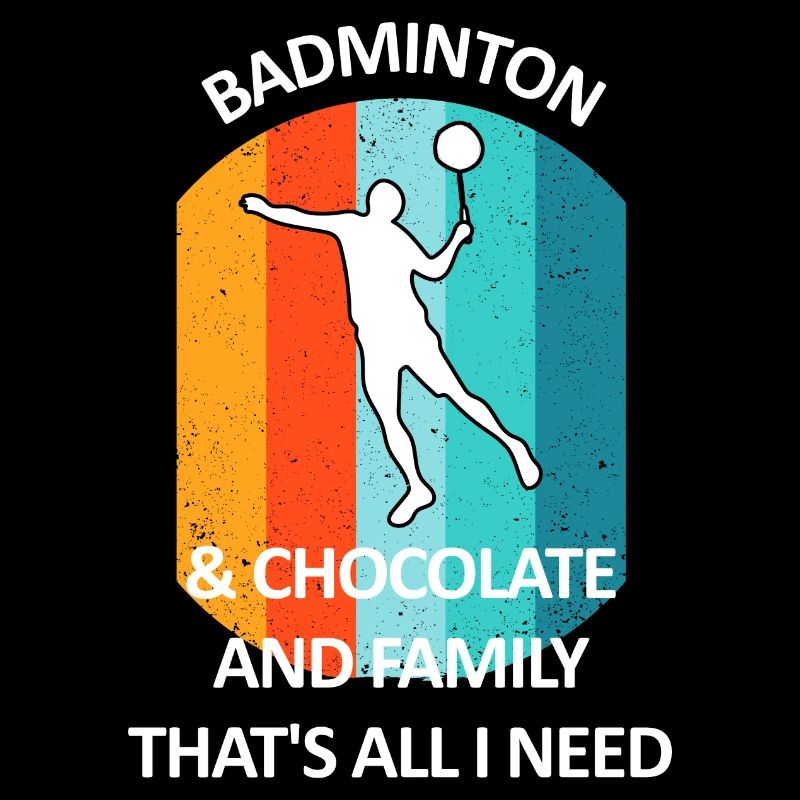 Badminton Badminton Badminton Player Chocolat