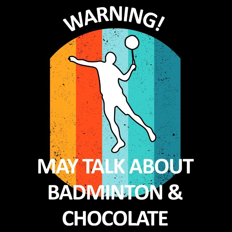 Badminton Badminton Badminton Player Chocolate