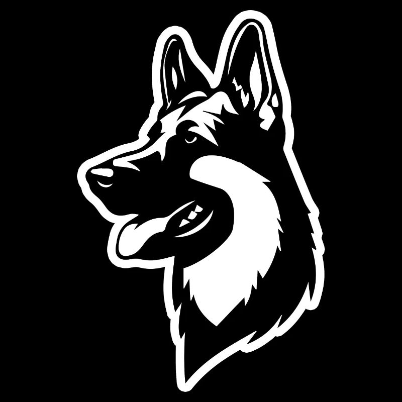 German Shepherd Dog Dog Head