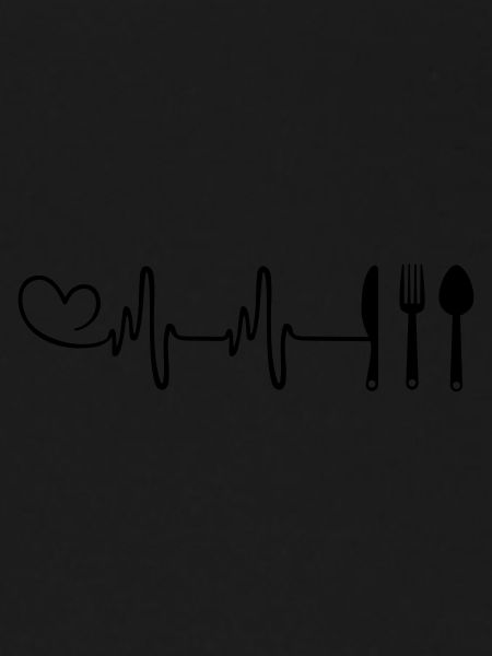 Fork Cutlery Heartbeat