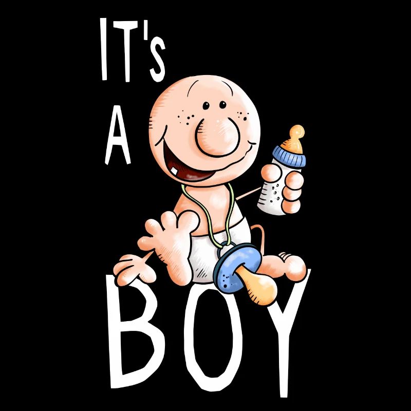 It's a Boy - Bébé - Enceinte - Bébés - Cadeaux