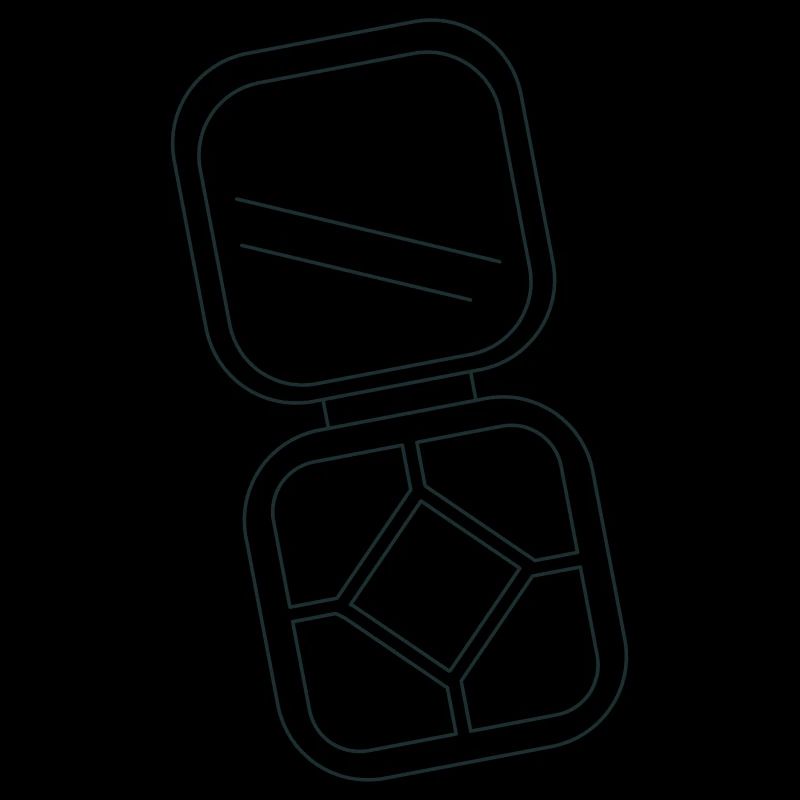 Lidschatten-Palette