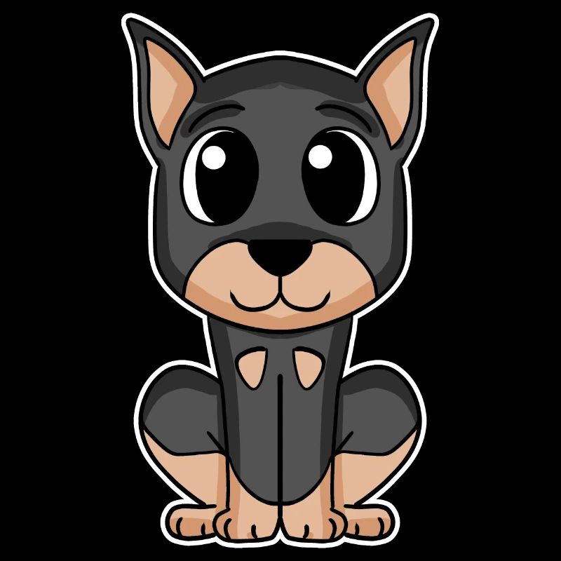 Dobermann Hund Hundebesitzer