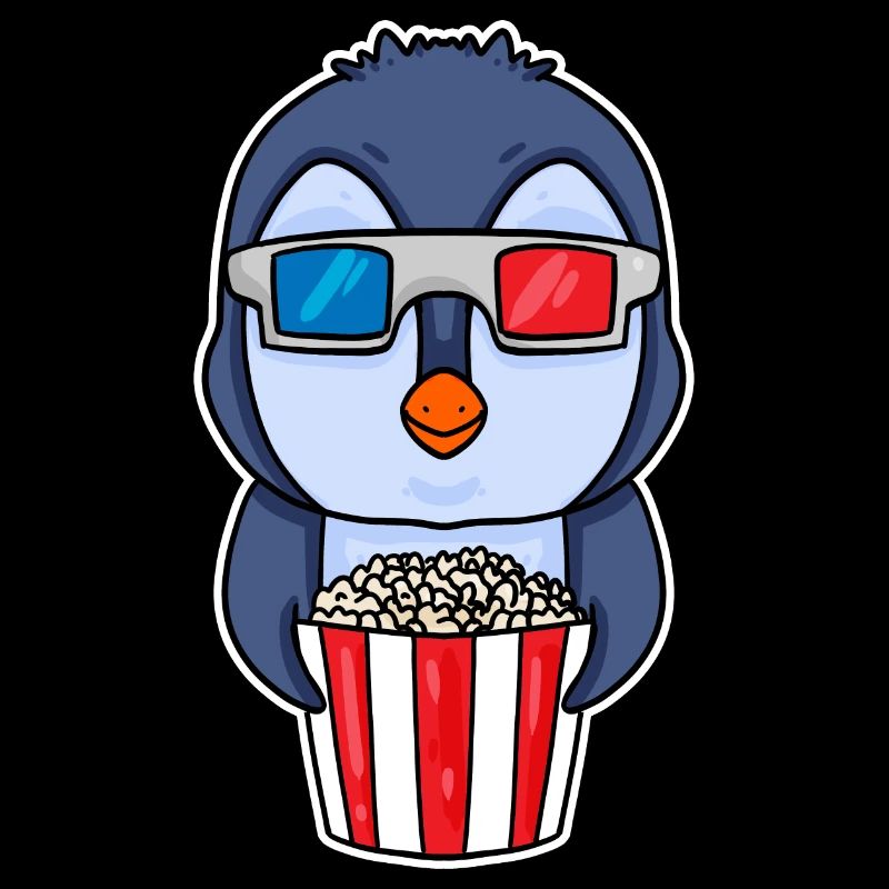 Popcorn Kino Pinguin