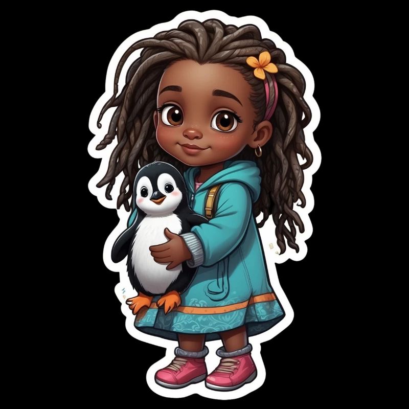 Pingouin amour idée cadeau