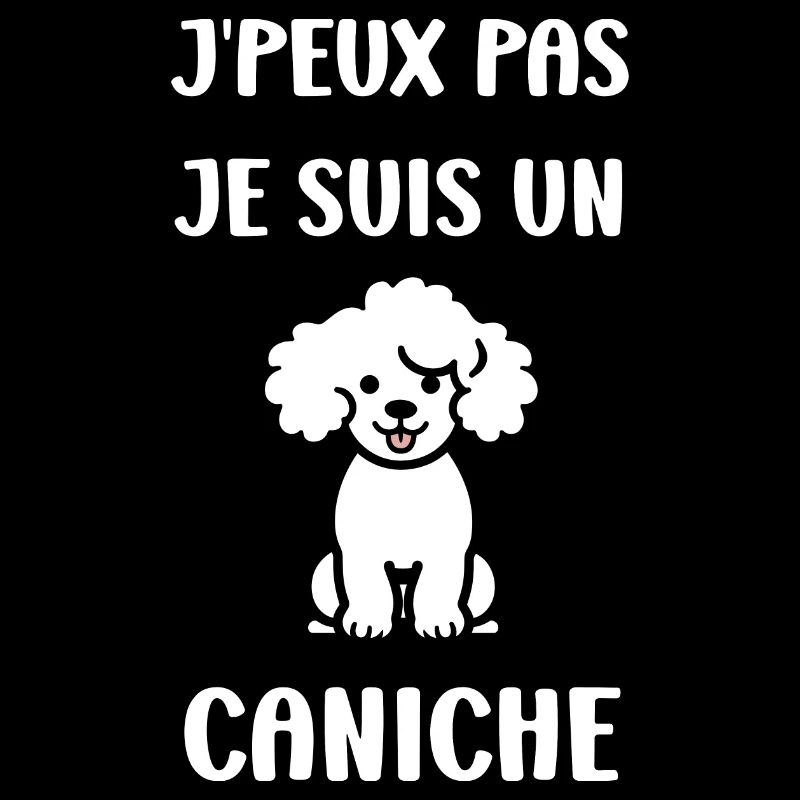 Humour chien petit caniche