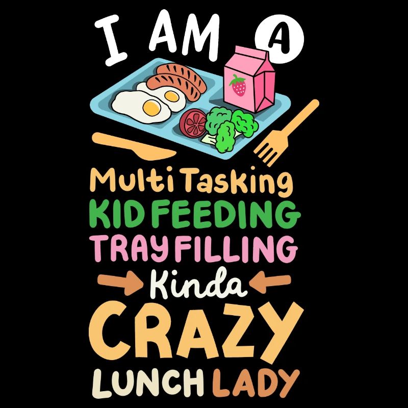 Cafeteria-Crew der Schulkantine