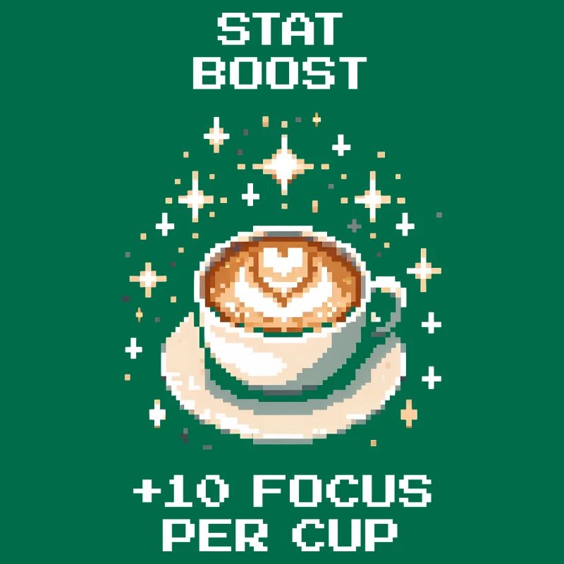 Stat Boost: +10 Focus per Cup | Coffee