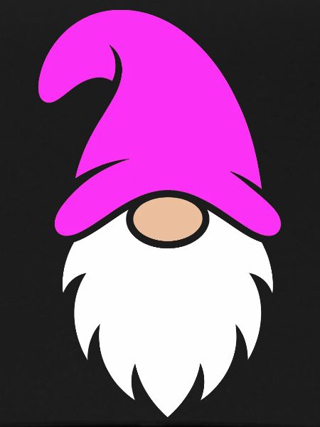 Pink Hat Christmas Gnome