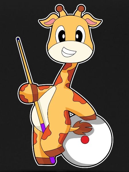 Giraffe Billiard Queue Sport