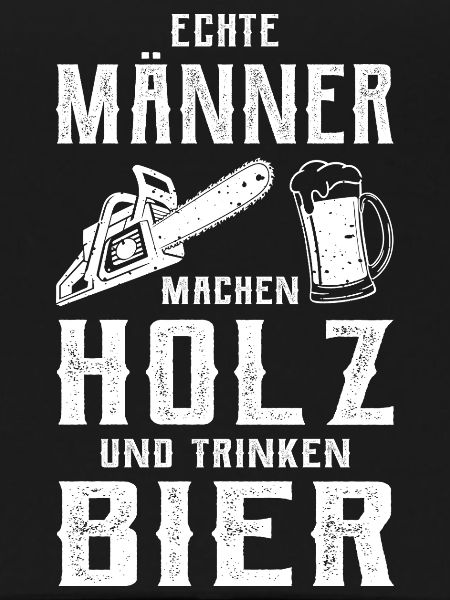 Holz und Bier