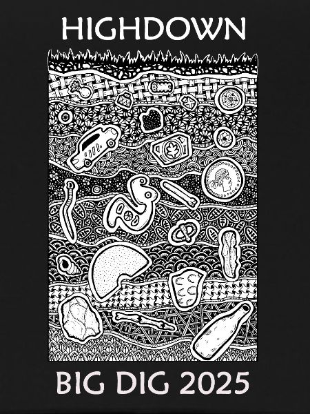 Big Dig 2025 Doodle-Kunstwerk