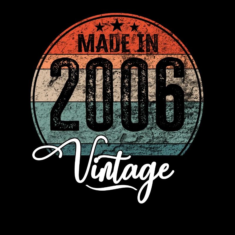 Millésime Fabriqué en 2006 Année de naissance 2006 Anniversaire