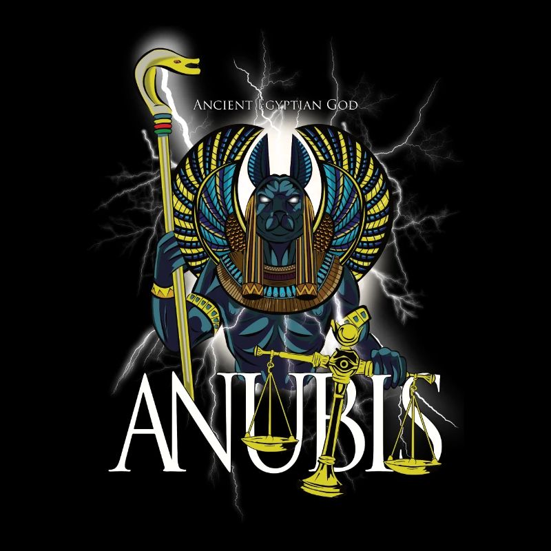 Le cadeau divin égyptien antique d’Anubi