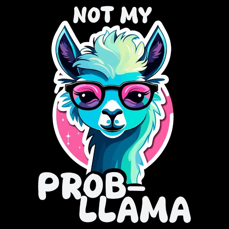 Not My Prob LLama - Lama Alpaka