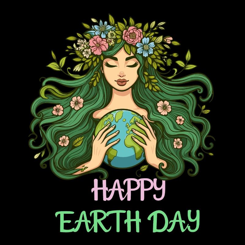Bonne Journée de la Terre Terre Mère Nature Environnement Globe terrestre