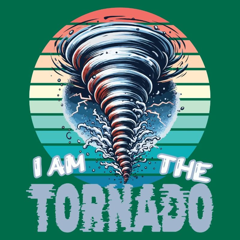 Tornado Sturm Wirbelwind Ich bin der Tornado