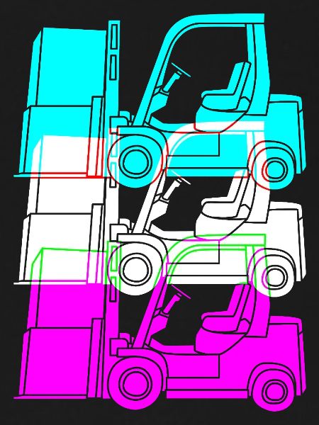 Forklift driver