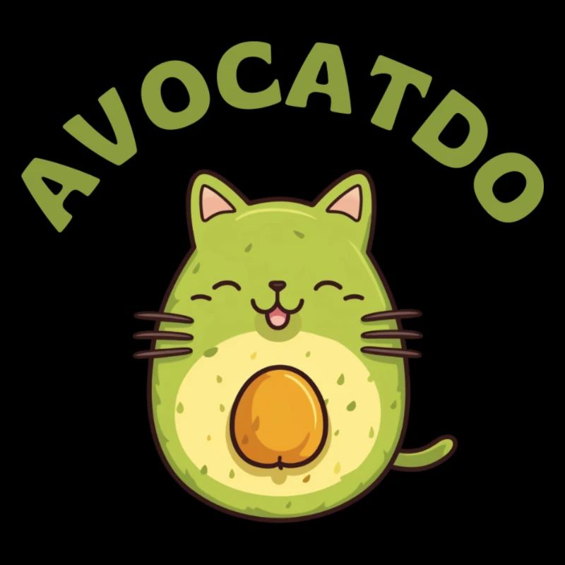 Avocado Cat - Avocatdo